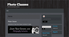 Desktop Screenshot of photoclasses.net